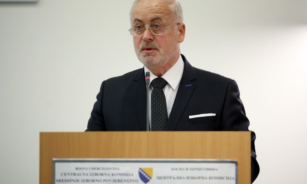 Suad Arnautović, predsjednik Središnjeg izbornog povjerenstva BiH