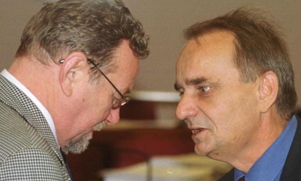 Vladimir Šeks i Branimir Glavaš