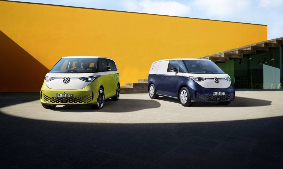ID. Buzz i ID. Buzz Cargo: Volkswagenov prvi europski asortiman potpuno električnih kombija za prijevoz putnika i kombija za prijevoz tereta