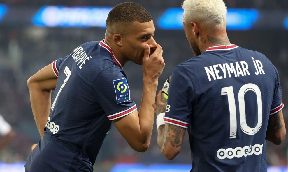 Mbappe i Neymar