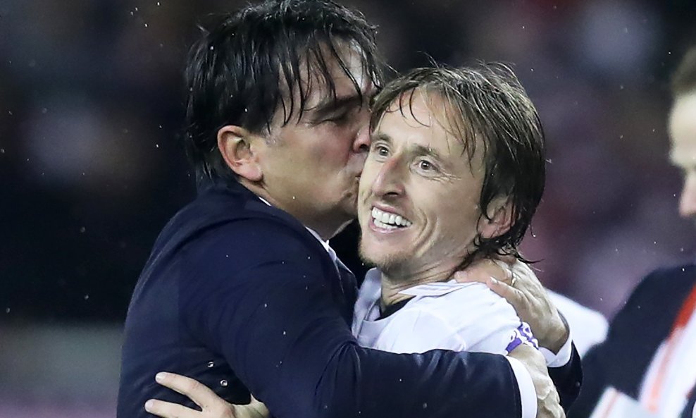 Zlatko Dalić i Luka Modrić