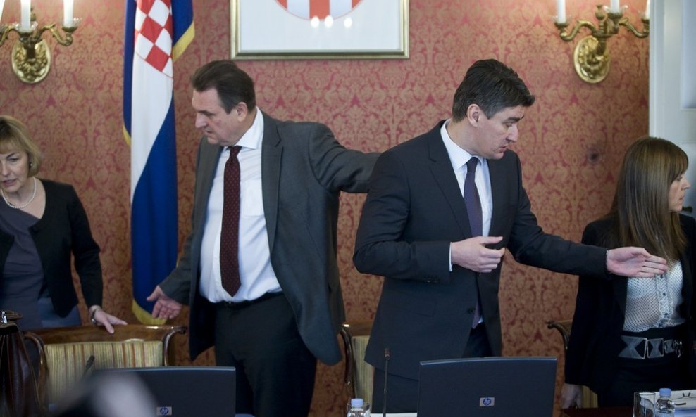 Radimir Čačić i Zoran Milanović
