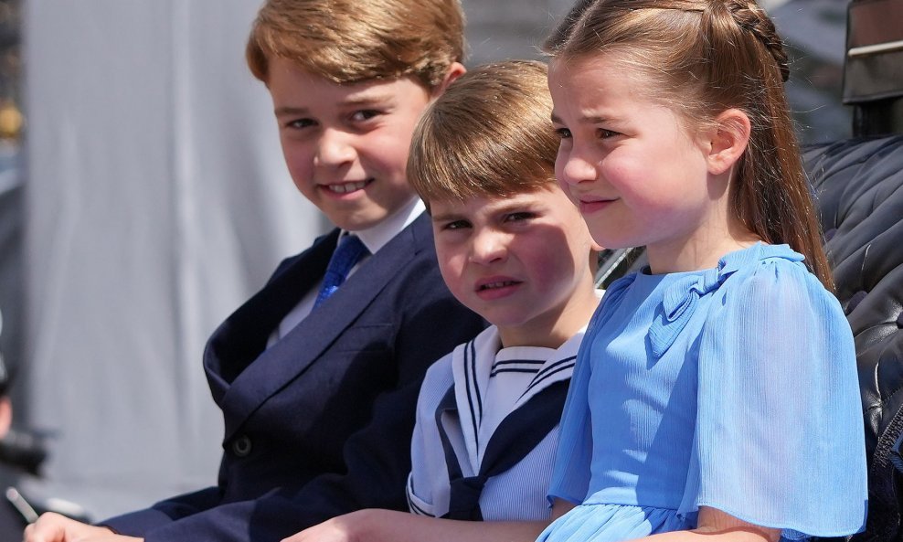 Princ George, princ Louis i princeza Charlotte