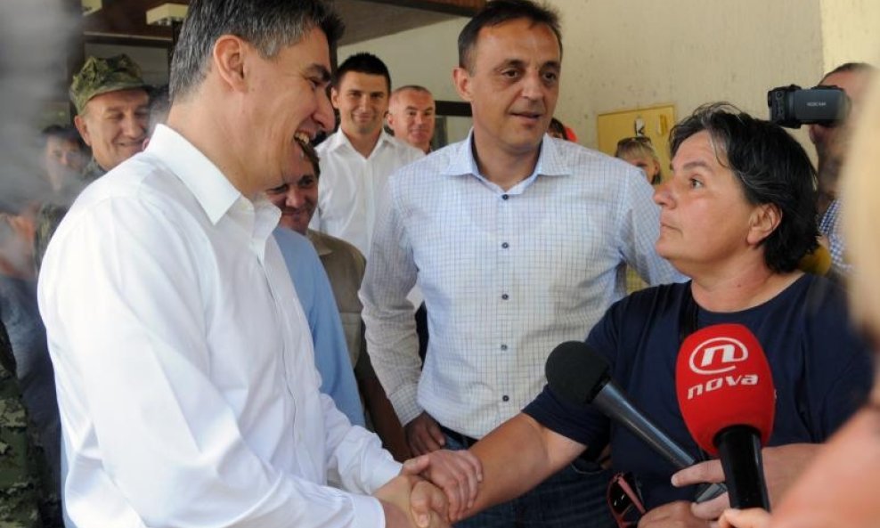 Senka Klišanić Zoran Milanović Gunja