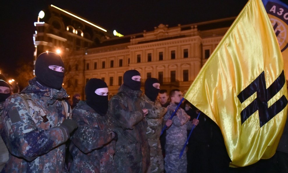 Pripadnici bojne Azov