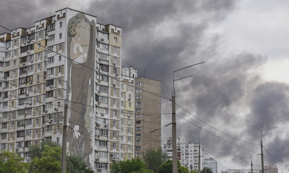 Napad na Kijev - ilustracija