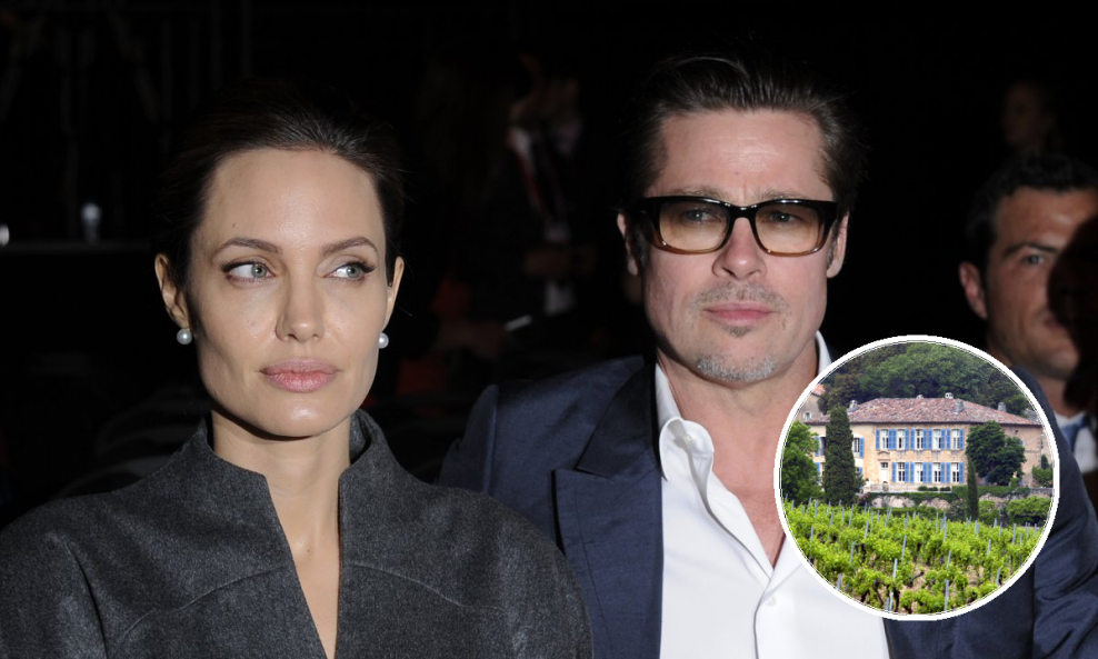 Angelina Jolie i Brad Pitt i dvorac Miraval