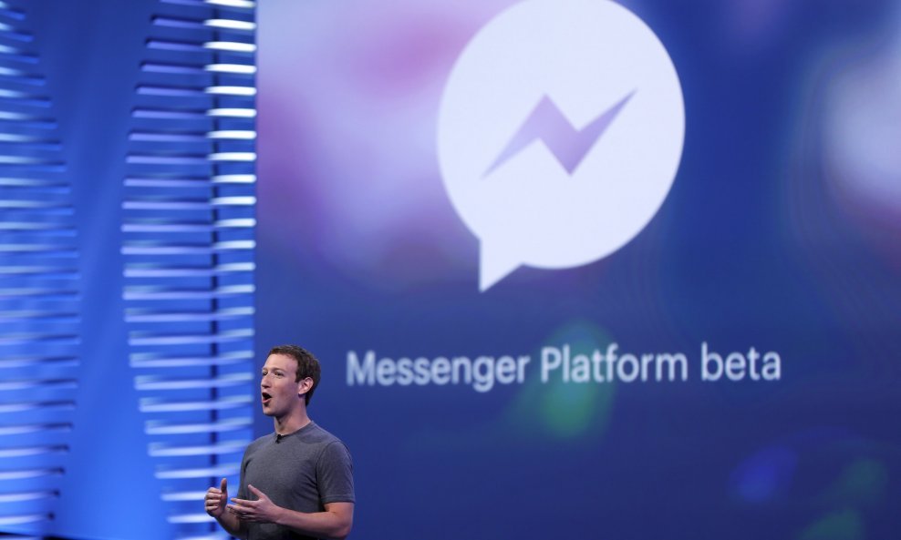 Mark Zuckerberg, Facebook F8, 2016.
