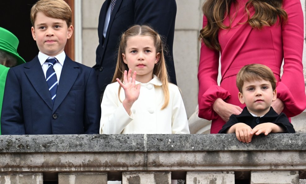 Princ George, princeza Charlotte, princ Louis
