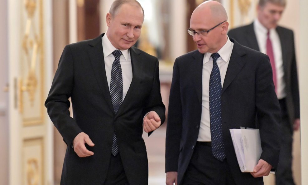 Sergej Kirijenko i Vladimir Putin