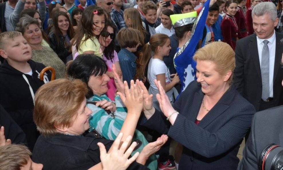 Kolinda Grabar Kitarović u Križevcima