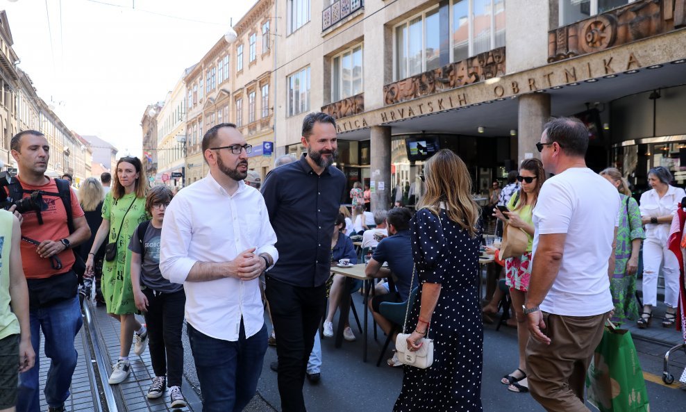 Tomašević na manifestaciji Projekt Ilica Q’ART