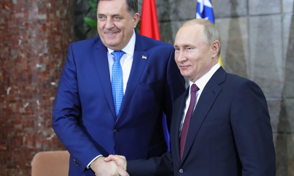 Dodik i Putin 2019. godine