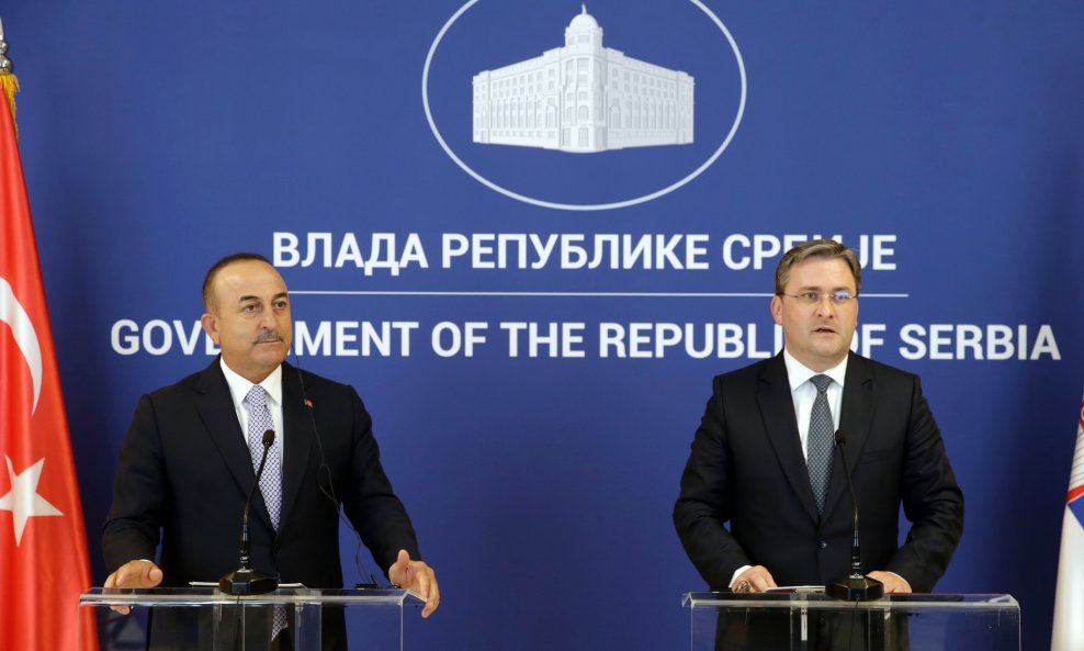 Ministri vanjskih poslova Turske i Srbije, Mehmet Cavusoglu i Nikola Selaković