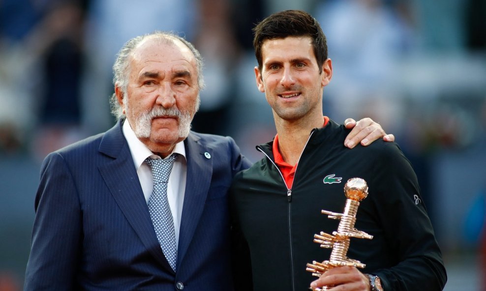 Ion Tiriac i Novak Đoković