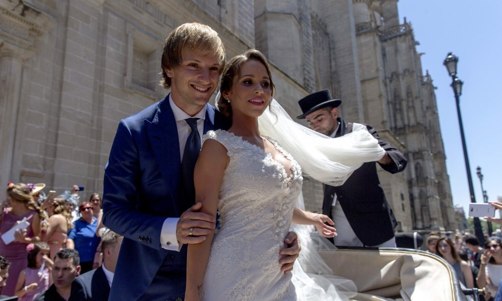 Ivan Rakitić i Raquel Mauri