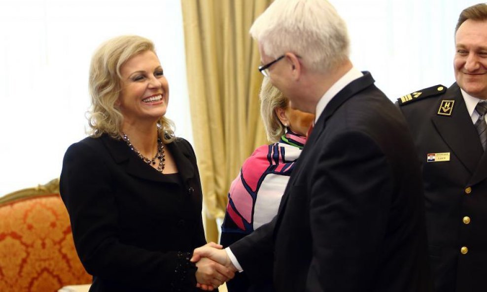 Ivo Josipović i Kolinda Grabar Kitarović