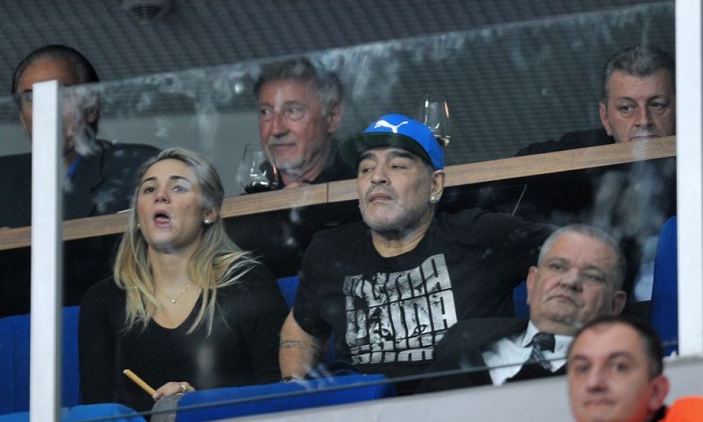 Maradona u zagrebačkoj Areni (6)