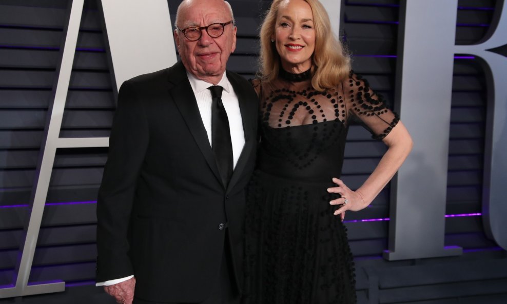 Rupert Murdoch i Jerry Hall