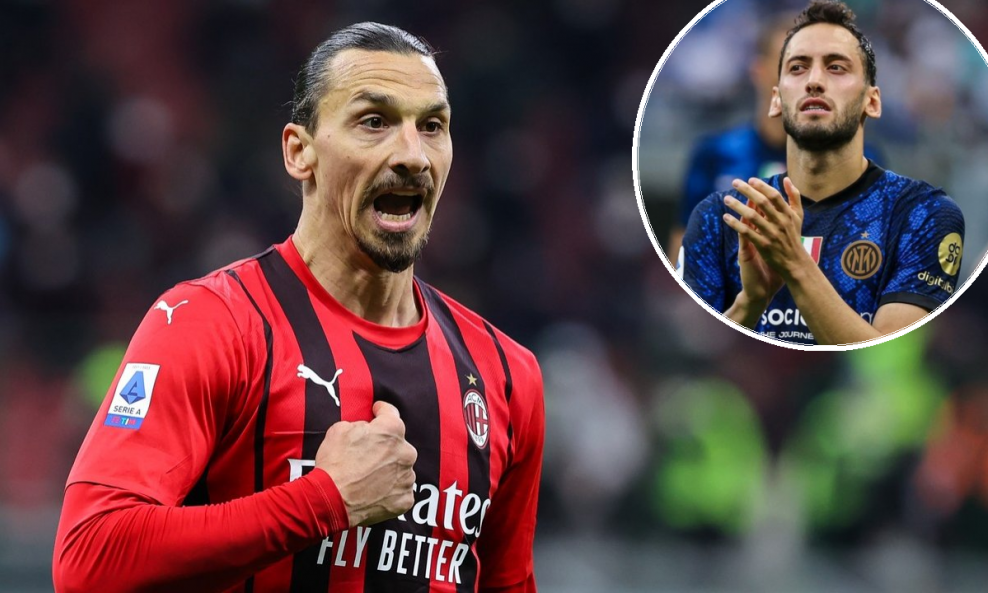 Zlatan Ibrahimović i Hakan Calhanoglu