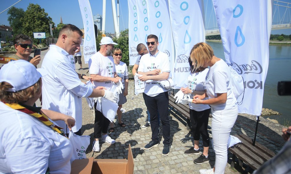 Akcija čišćenja 'Od izvora do mora' u Osijeku