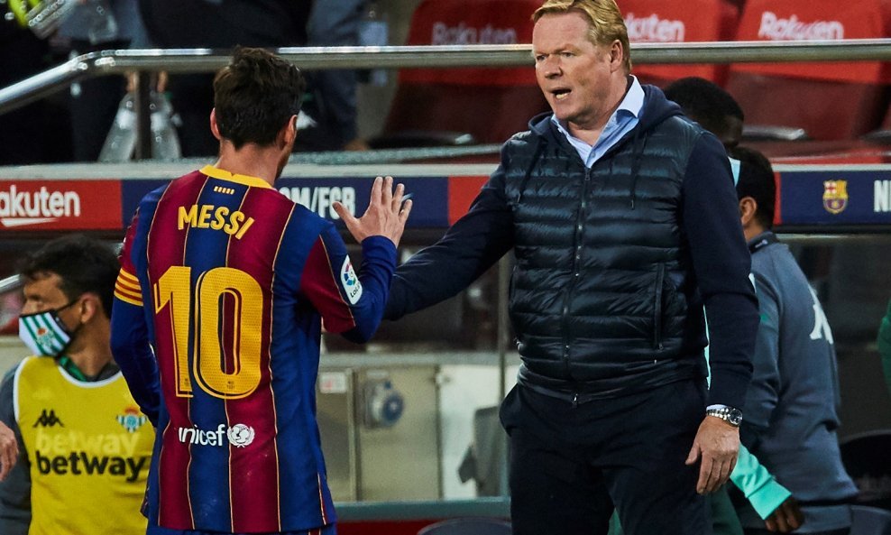 Leo Messi i Ronald Koeman