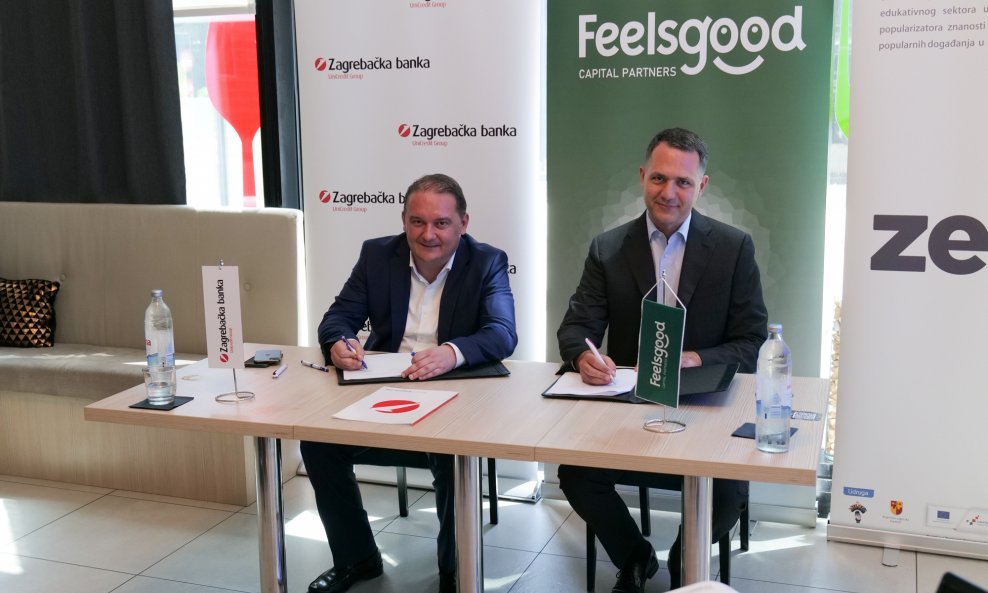 Zagrebačka banka i Feelsgood potpisali ugovor