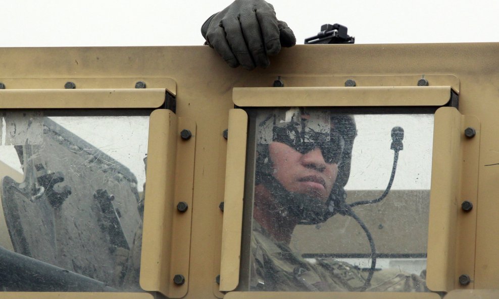 Američki vojnik u oklopnjaku, Kunar