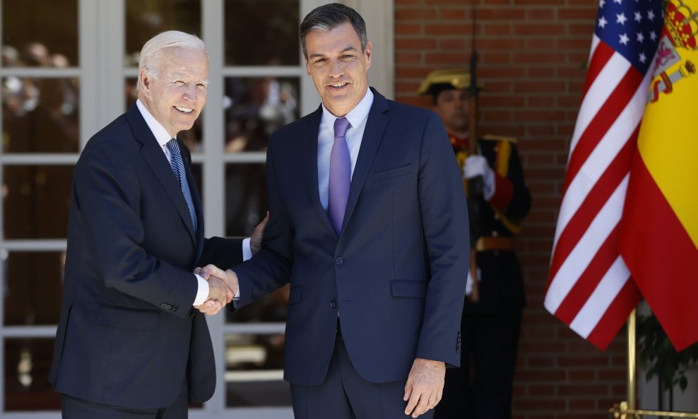 Joe Biden i Pedro Sanchez