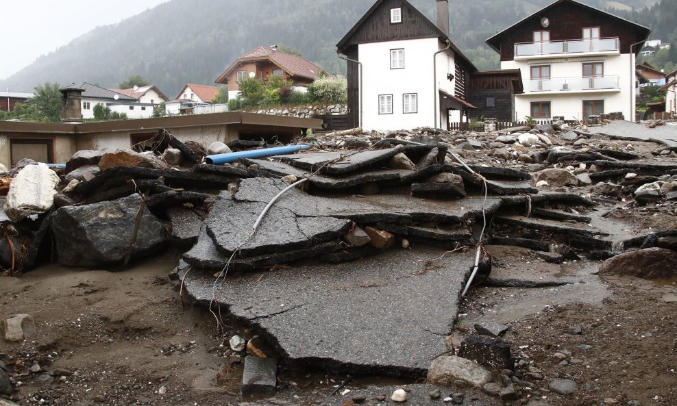 Poplave i klizišta u Austriji