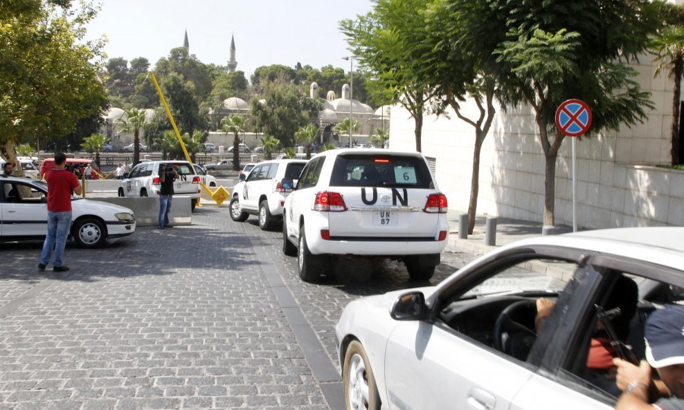 ujedinjeni narodi sirija konvoj