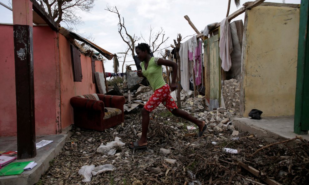 Uragan Matthew na Haitiju je ostavio pustoš
