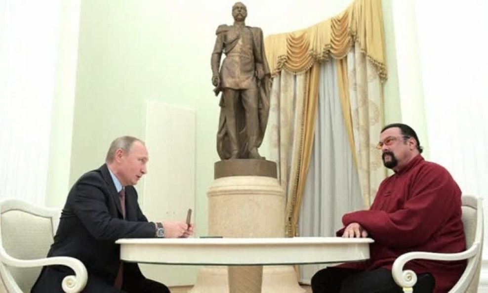 Vladimir Putin Steven Seagal