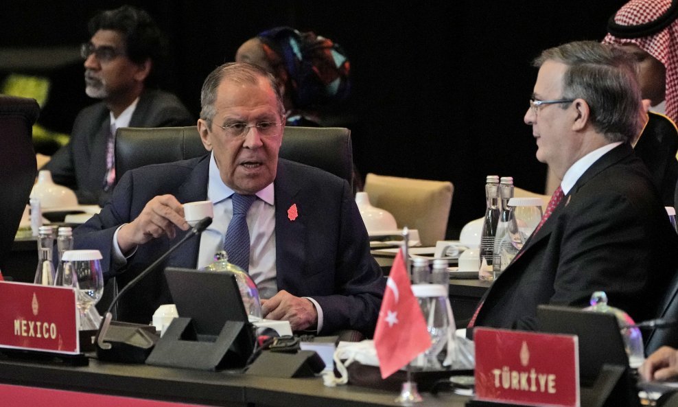 Sergej Lavrov na samitu G20 u Indoneziji