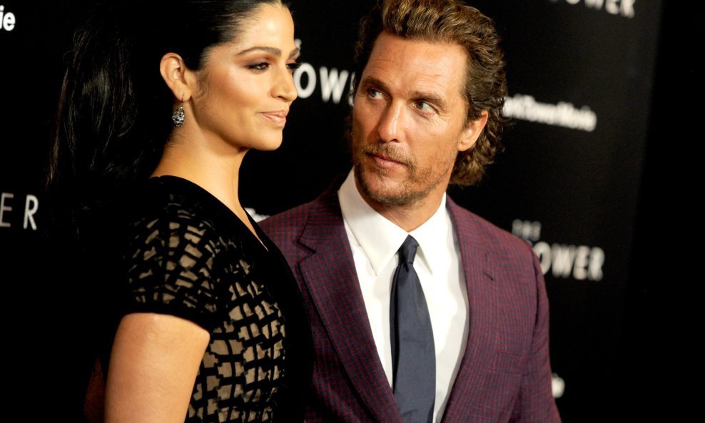 Camila Alves i Matthew McConaughey