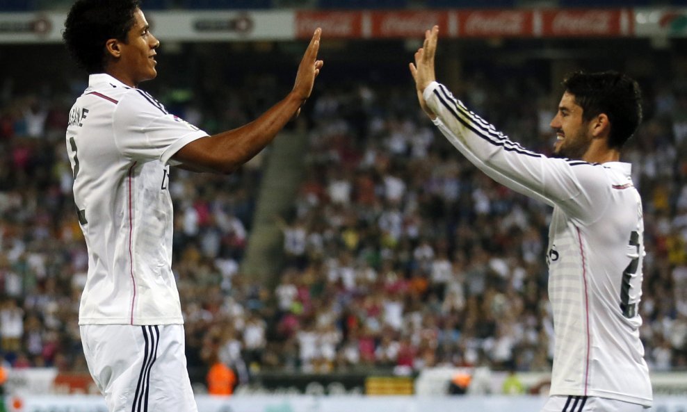 Raphael Varane i Isco