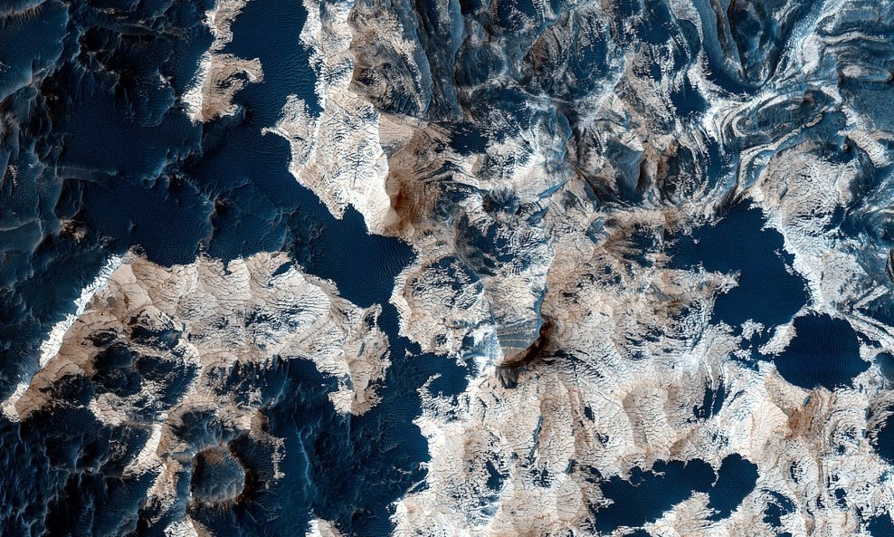 Krater Schiaparelli na Marsu