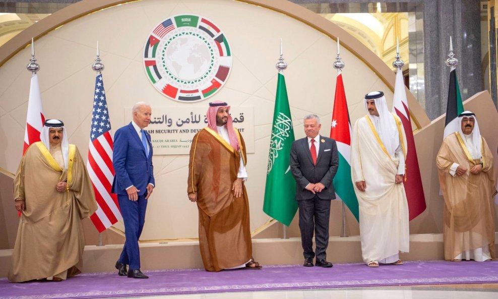 Joe Biden na samitu u Džedi, Saudijska Arabija