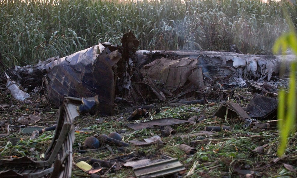 Srušeni ukrajinski  zrakoplov u Grčkoj