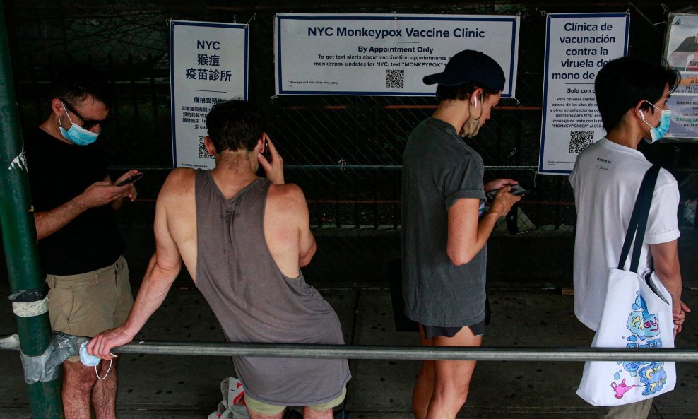 Cijepljenje protiv majmunskih boginja u New Yorku