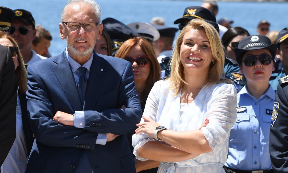 Davor Božinović i Nikolina Brnjac