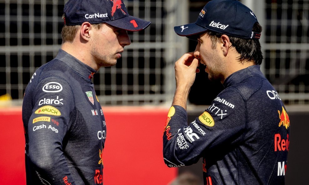 Verstappen i Perez