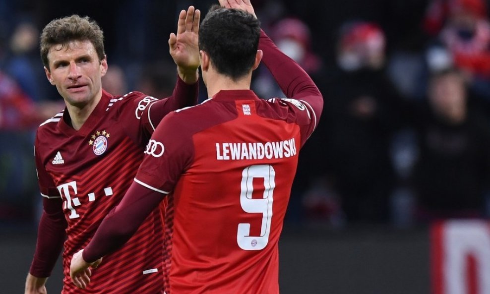 Thomas Müller i Rober Lewandowski iz 'sretnih dana' u Bayernu