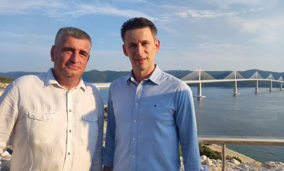 Miro Bulj i Božo Petrov