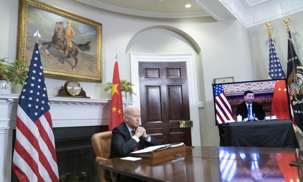 Xi Jinping i Joe Biden