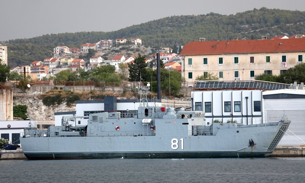 DBM-81 Cetina u šibenskom brodogradilištu