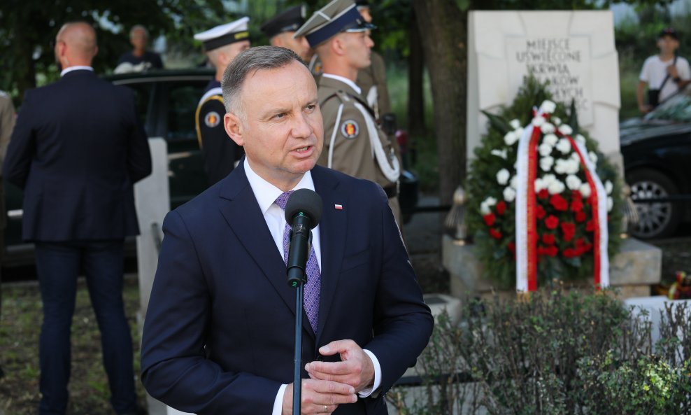 Andrzej Duda na obilježavanju početka Varšavskog ustanka