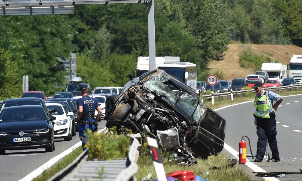 Teška prometna nesreća na autocesti A1