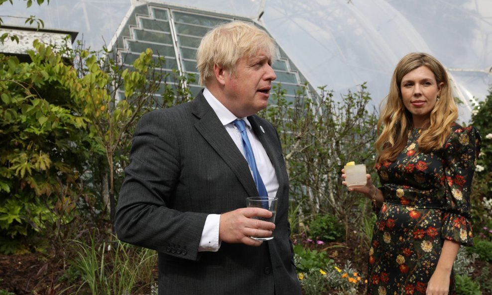 Boris i Carrie Johnson