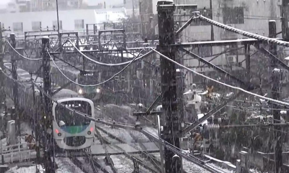 snijeg Tokio